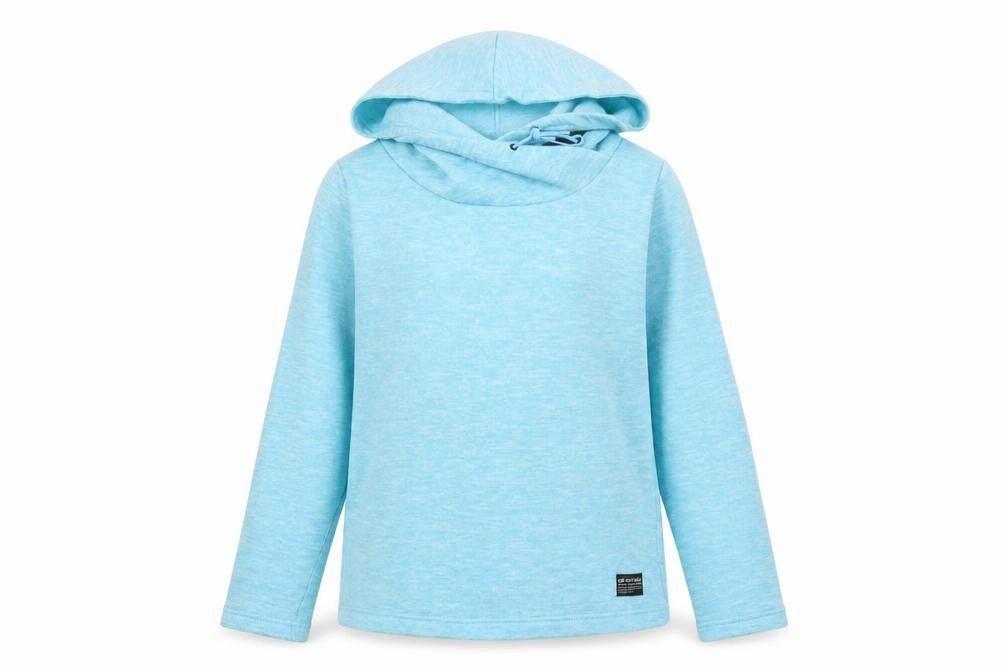 Front view of TOG TWENTY FOUR Women's Blue Hoodie, size 10, Pullover