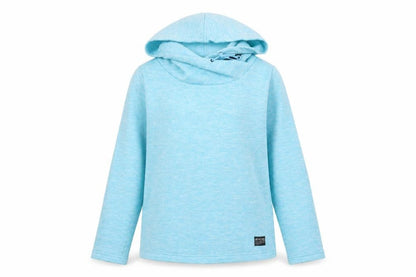 Front view of TOG TWENTY FOUR Women's Blue Hoodie, size 10, Pullover