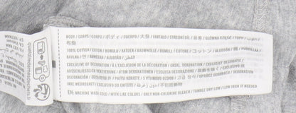 Abercrombie & Fitch Grey Men's L Soft Cotton Tee