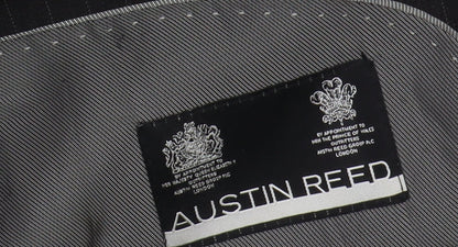 Austin Reed Men's Grey Striped Blazer 44R