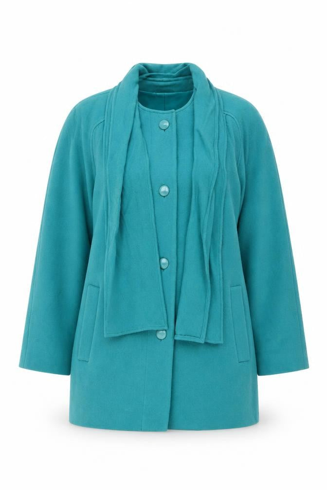 Womens UK Size 10 Eastex Blue Basic Jacket