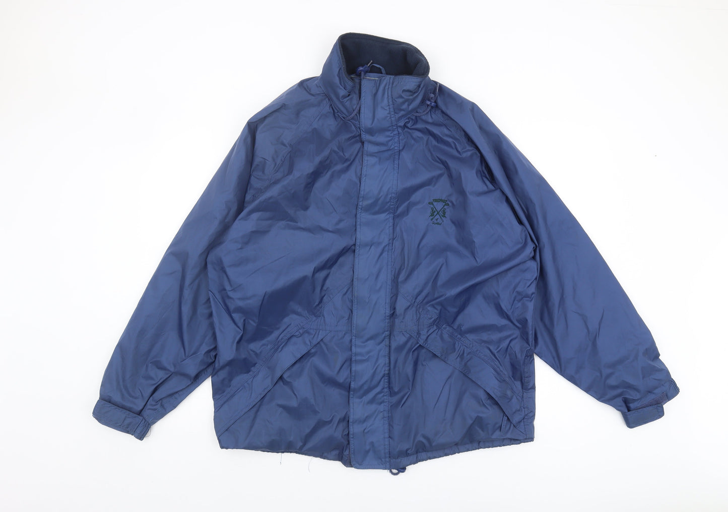 Mens UK Size M Trespass Blue Windbreaker Coat