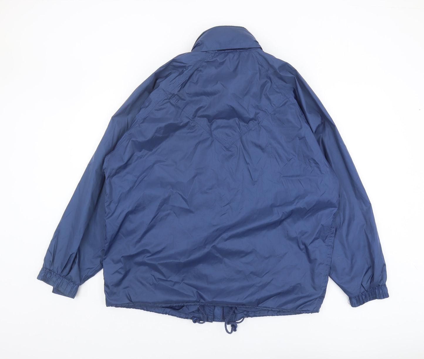 Mens UK Size M Trespass Blue Windbreaker Coat