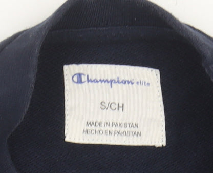 Mens UK Size S Champion Blue Pullover Sweatshirt