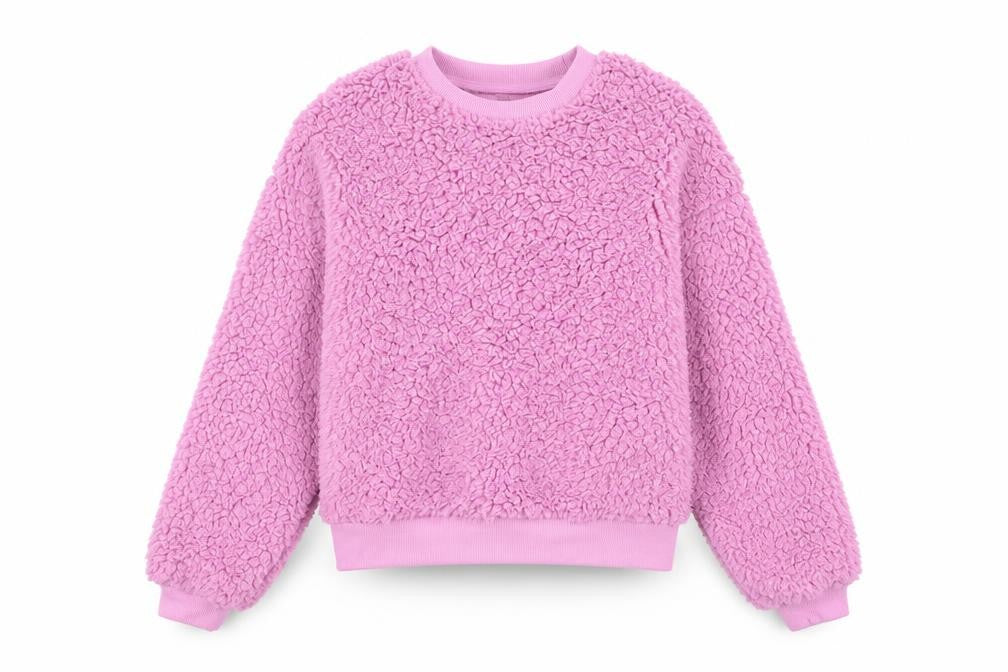 Womens UK Size S Brave Soul Pink Pullover Sweatshirt