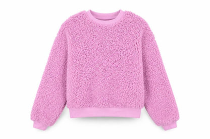 Womens UK Size S Brave Soul Pink Pullover Sweatshirt