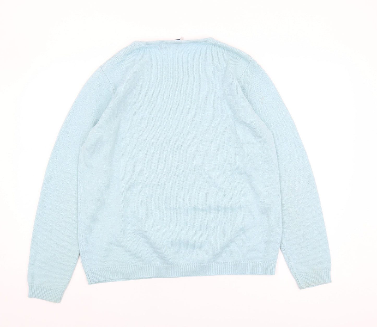 Womens UK Size M Honor Millburn Blue Pullover Jumper