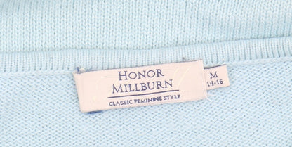 Womens UK Size M Honor Millburn Blue Pullover Jumper