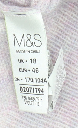 Marks and Spencer Women’s Multicoloured Jumper Size 18