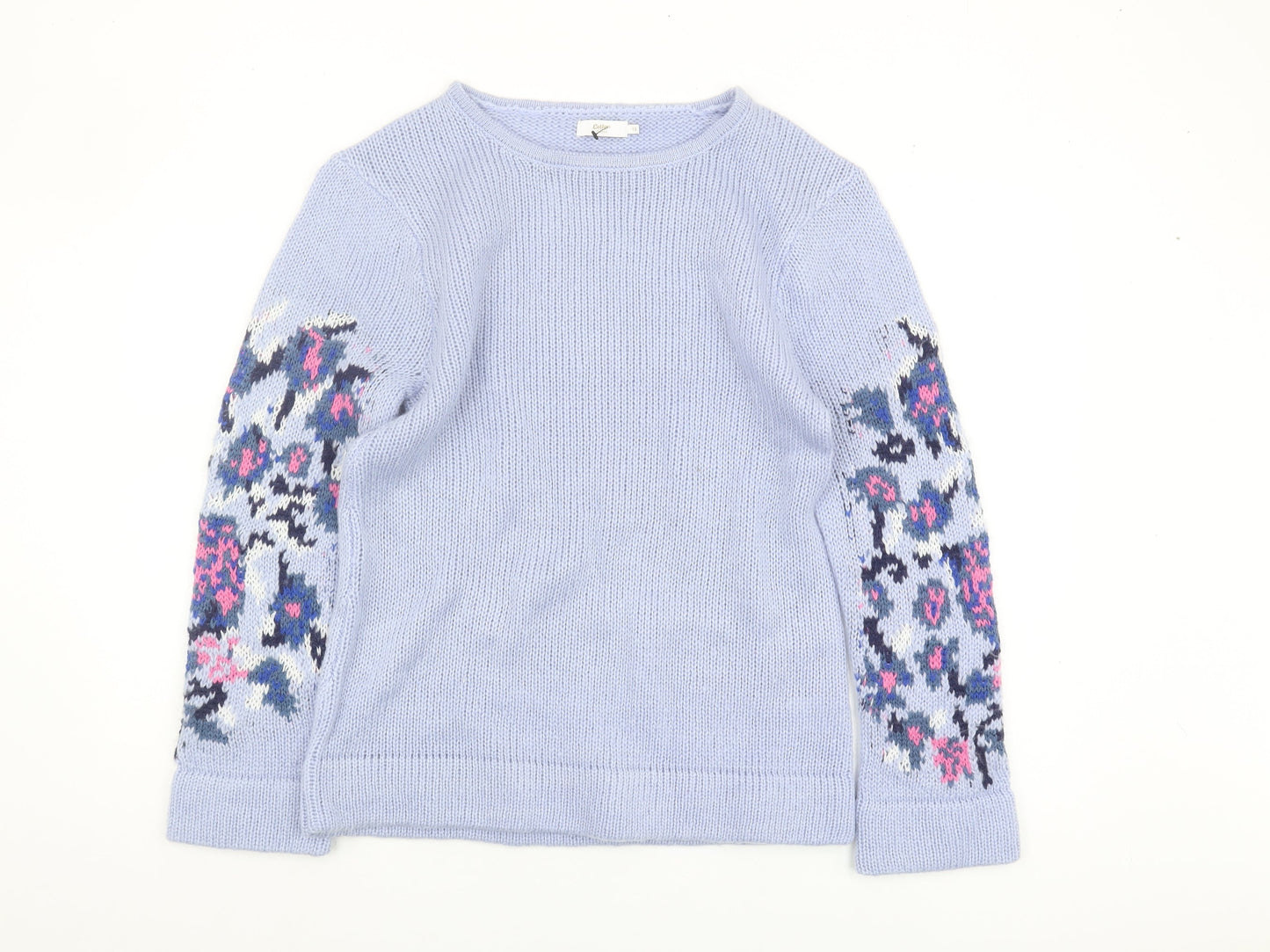 Cotton Traders Women's Blue Pullover Jumper Size 12