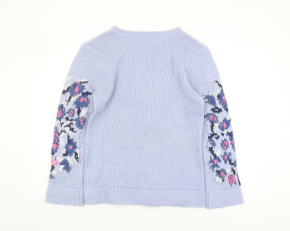 Cotton Traders Women's Blue Pullover Jumper Size 12