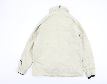 White Stuff Men's Beige Medium Softshell Jacket