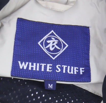 White Stuff Men's Beige Medium Softshell Jacket