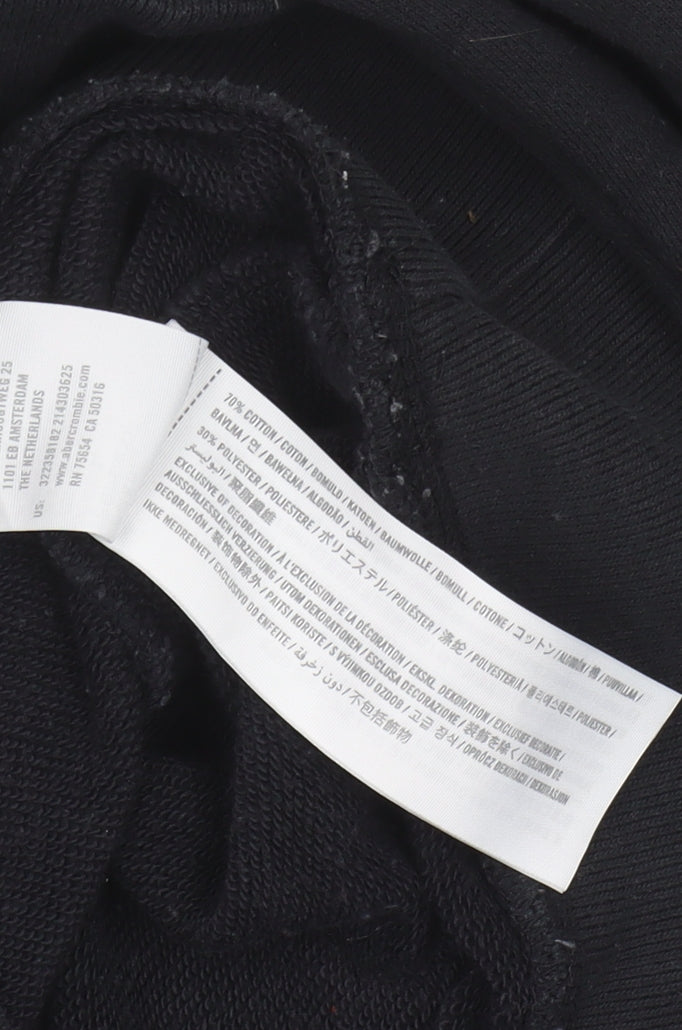 Hollister Women's Black XS Pullover Sweatshirt