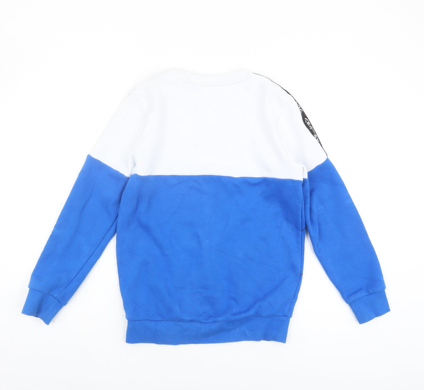 PlayStation Boys Blue White Pullover Sweatshirt Size 11 Years