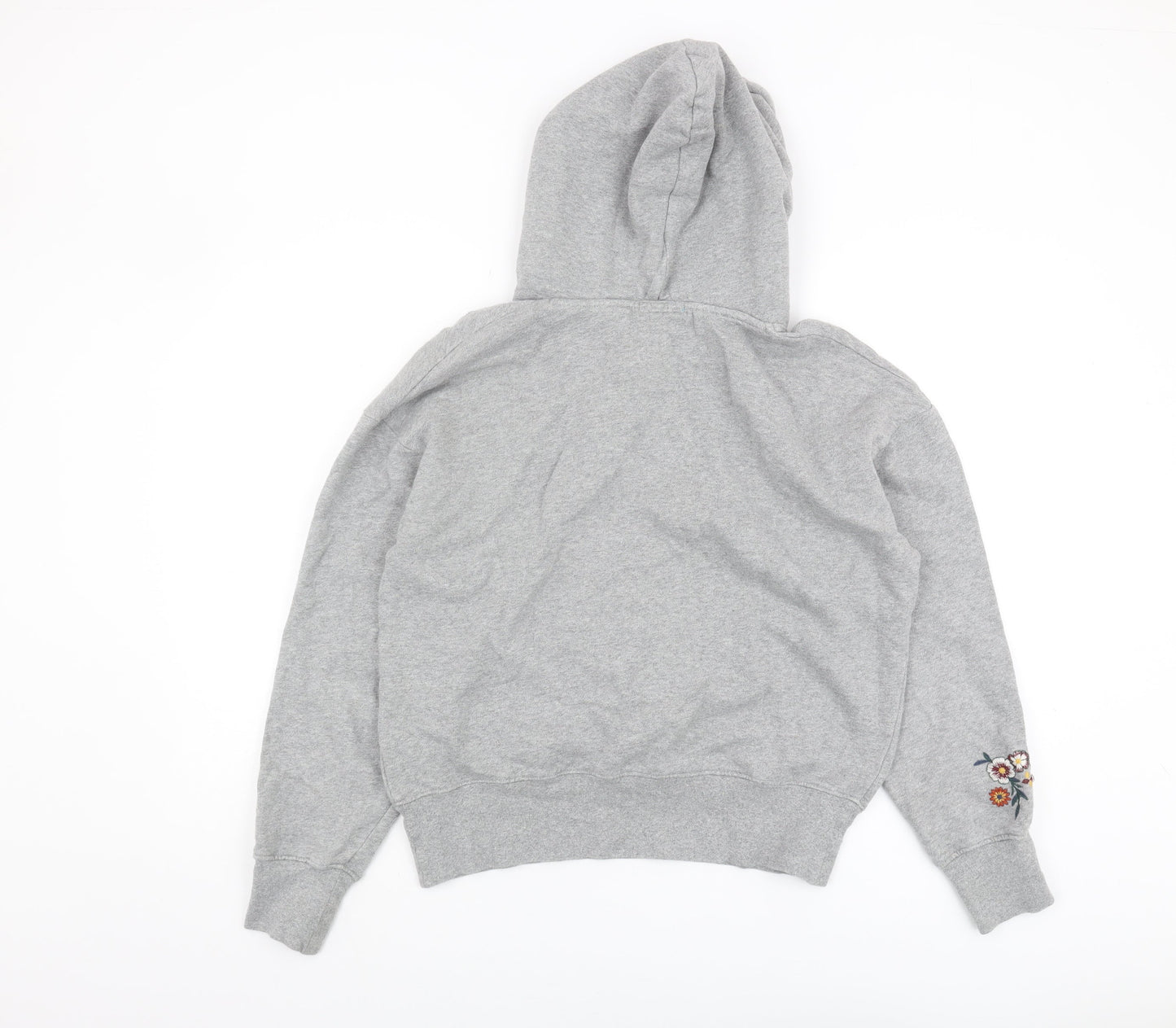 Superdry Women's Grey Pullover Hoodie Size 12