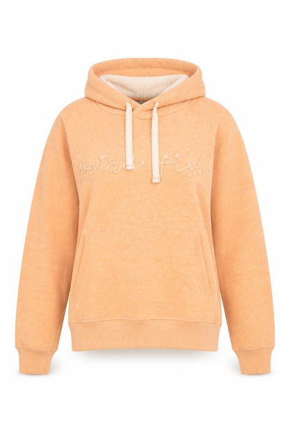 Weird Fish Women's Orange Pullover Hoodie Size 14