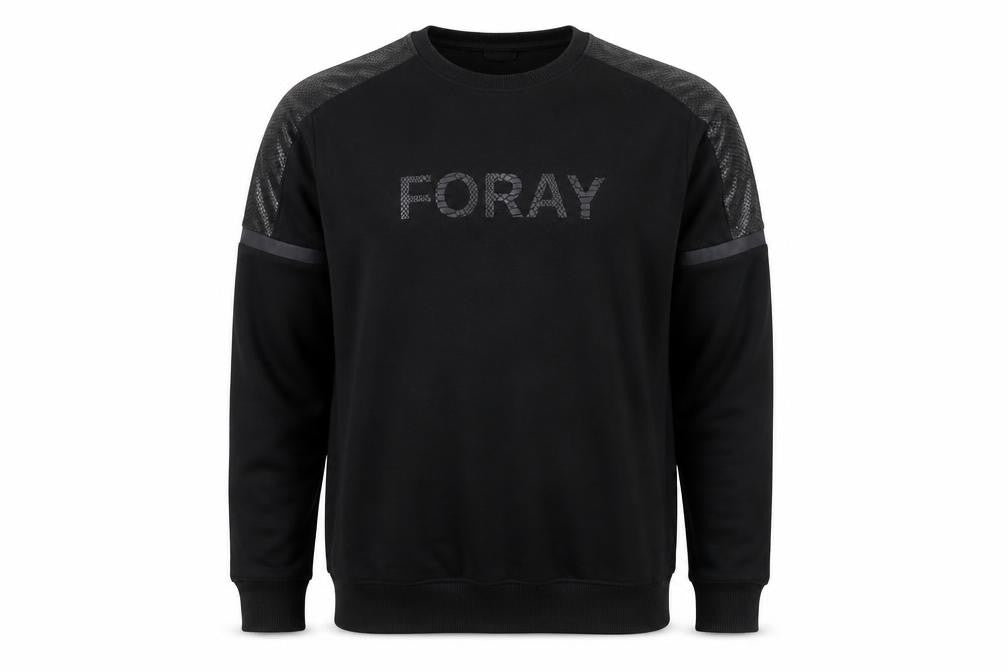 Foray Men's XL Black Sweatshirt Pullover Crew Neck