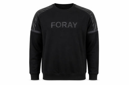 Foray Men's XL Black Sweatshirt Pullover Crew Neck