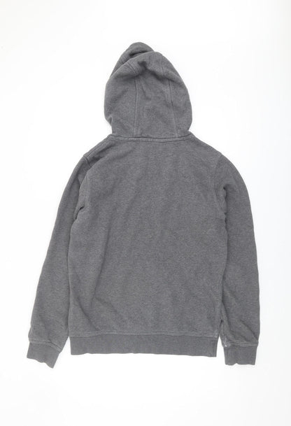 Mens UK Size S Nike Grey Pullover Hoodie