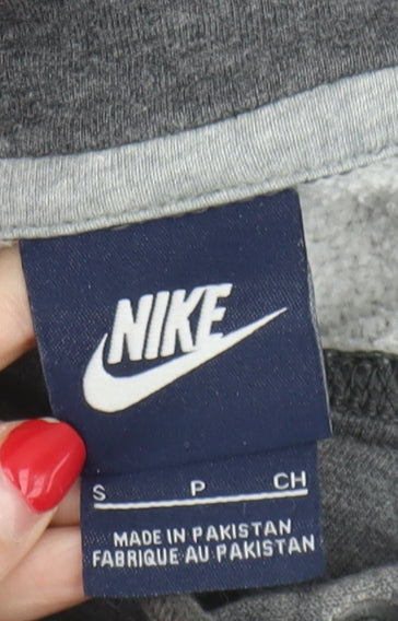 Mens UK Size S Nike Grey Pullover Hoodie