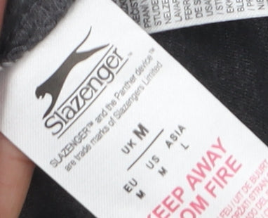 Slazenger Men's Grey Crew Neck T-Shirt, M, Short Sleeve