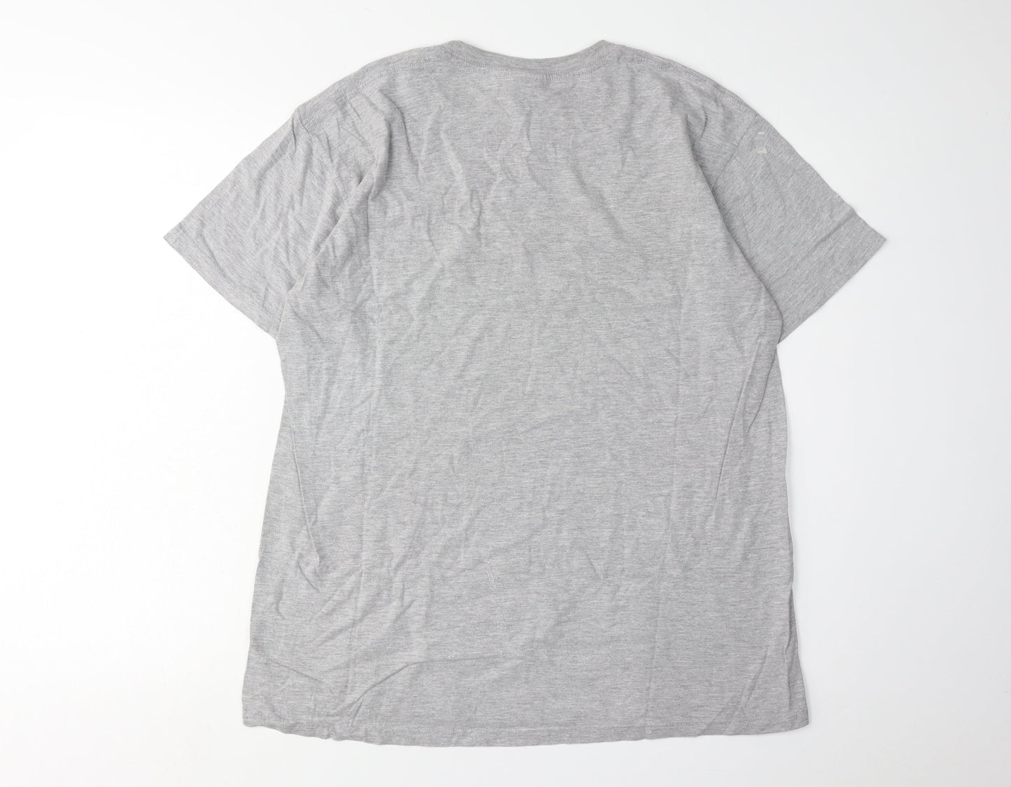 Star Wars Men's Grey Darth Vader Graphic T-Shirt, Size L