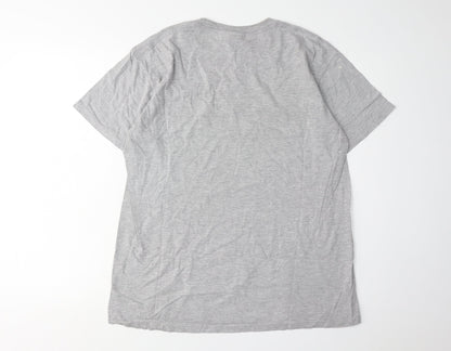 Star Wars Men's Grey Darth Vader Graphic T-Shirt, Size L