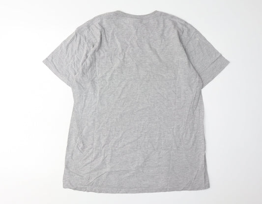 Star Wars Men's Grey Darth Vader Graphic T-Shirt, Size L