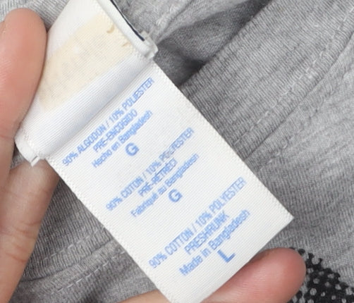 Star Wars Men's Grey Darth Vader Graphic T-Shirt, Size L