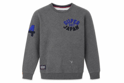 Mens UK Size M Superdry Grey Pullover Sweatshirt