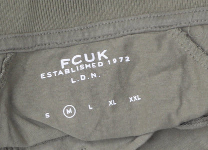 French Connection Men's Green Polo Shirt - M