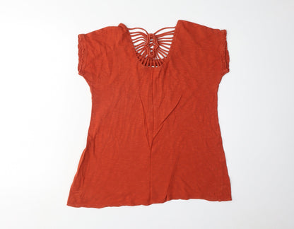 First Issue Women's Red Tunic T-Shirt Size 10