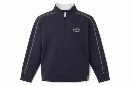 Front Row Men's Blue 1/4 Zip Sweatshirt XL