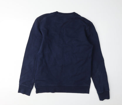 Adidas Blue Men's Sweatshirt Size S