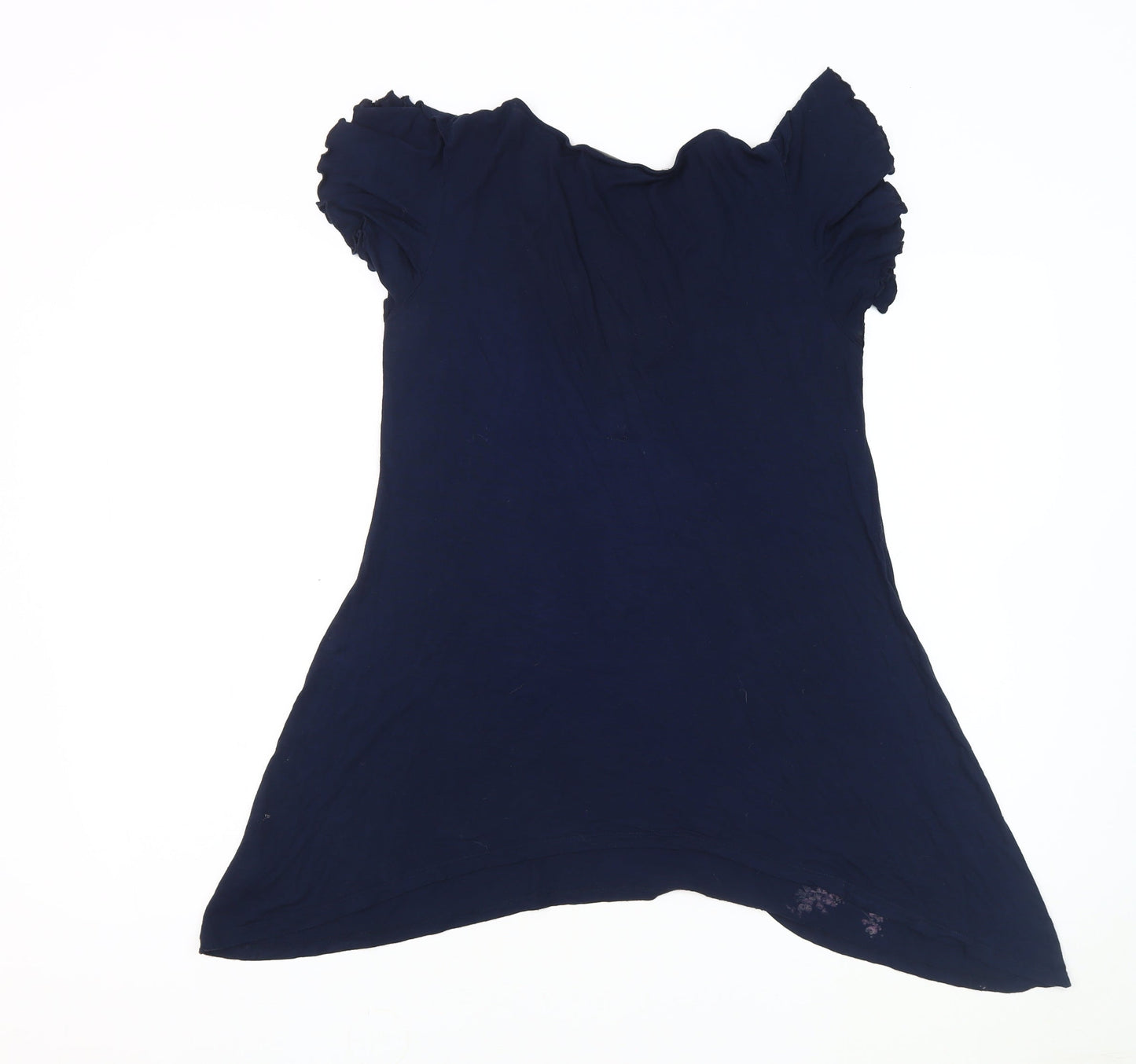 Womens UK Size 12 Rocha John Rocha Blue Tunic Blouse