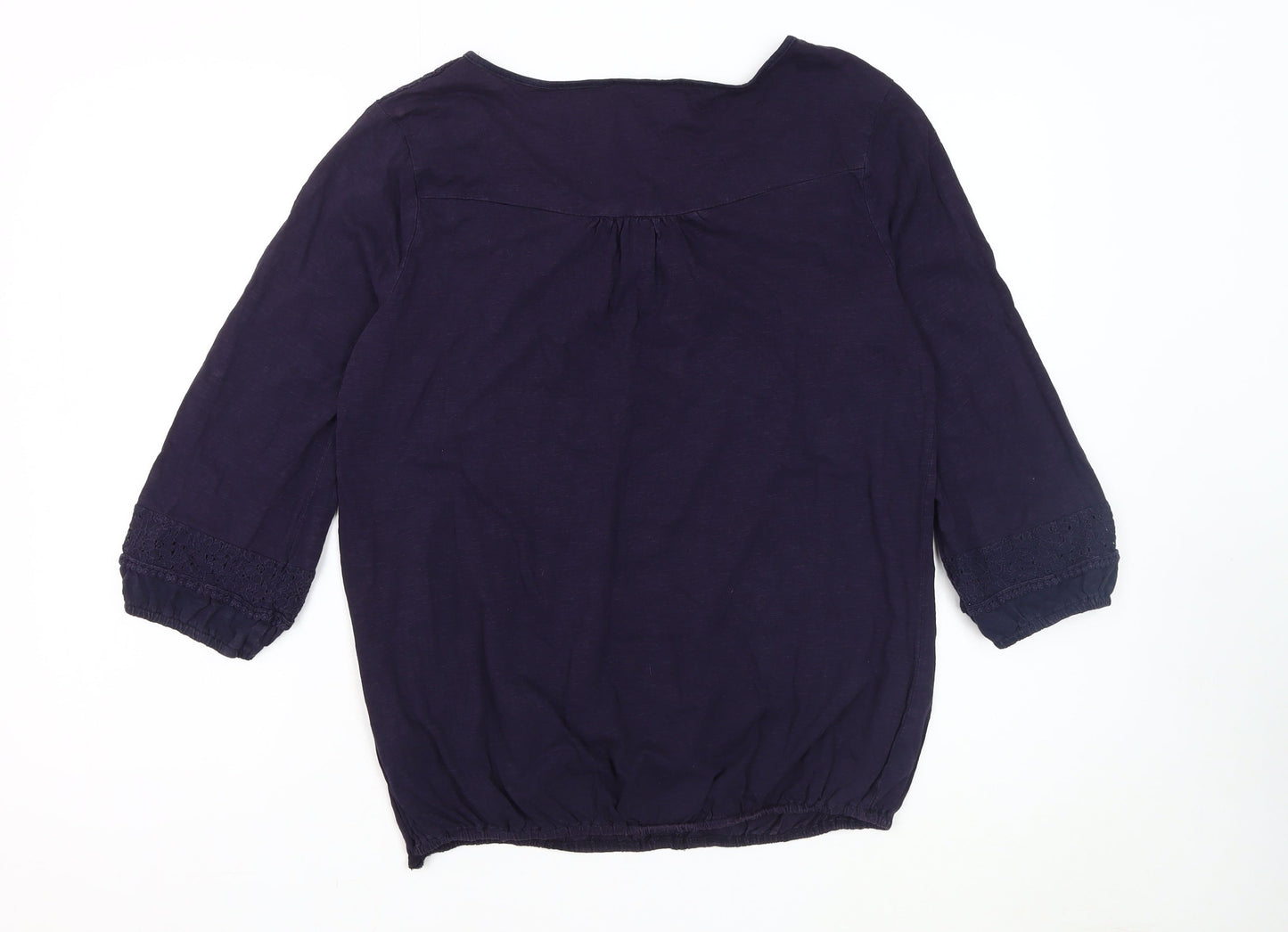 Womens UK Size 14 Rocha John Rocha Blue Basic Blouse