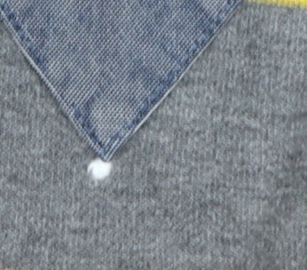 Tommy Hilfiger Men's Grey Striped Polo M