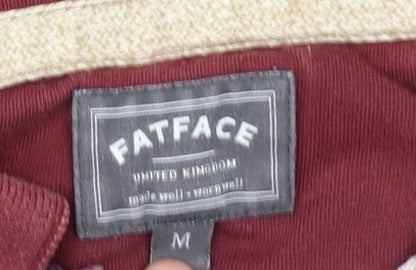 FatFace Men's M Multicoloured Striped Polo Shirt