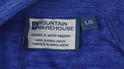 Mens UK Size L Mountain Warehouse Blue Full Zip