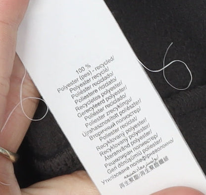 Quechua Women's Black Fleece Pullover Sweatshirt, Size 12