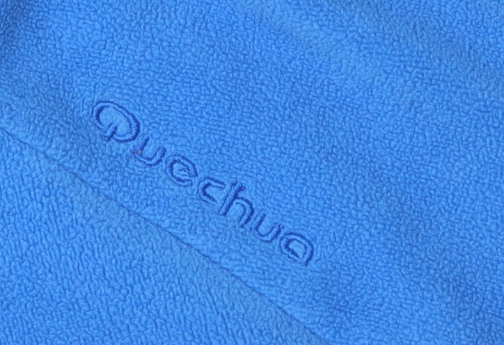 Quechua Women's Blue Fleece Pullover Sweatshirt Size 12