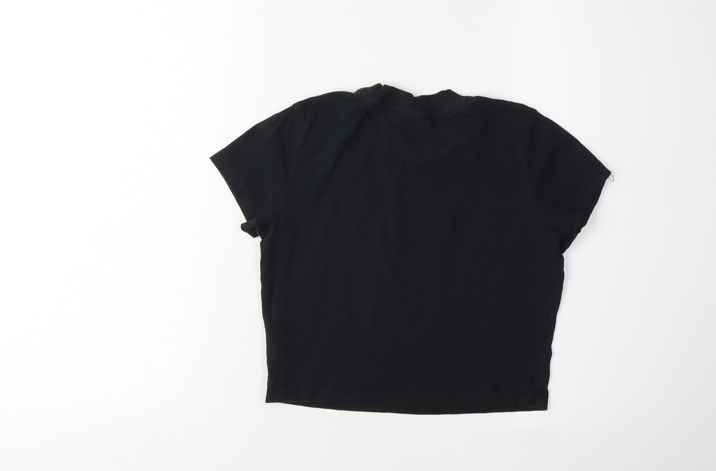 Fila Women's Black XS Basic T-Shirt with Rhinestones