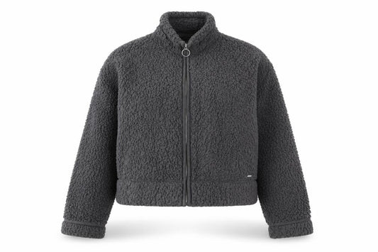 Womens UK Size S Hollister Grey Basic Jacket