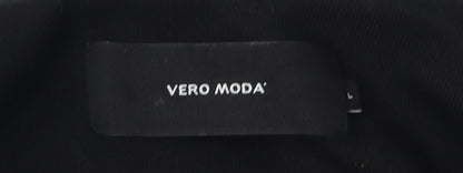 Womens UK Size L VERO MODA Black Basic Jacket