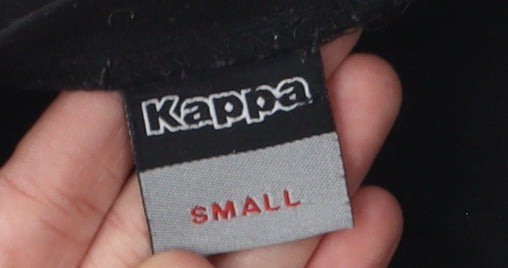 Kappa Men's Black Small Crew Neck T-Shirt