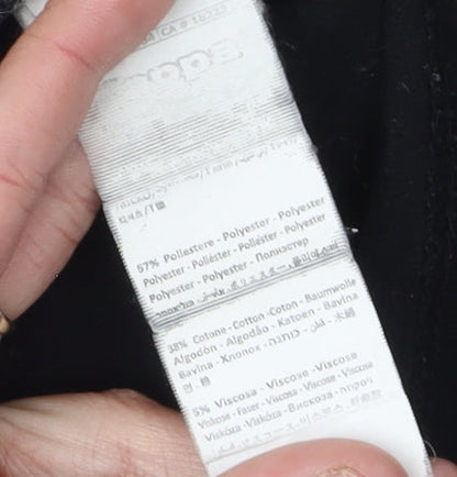 Kappa Men's Black Small Crew Neck T-Shirt