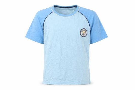 Ultimate Kids Boys Blue Manchester City T-Shirt 13 Years