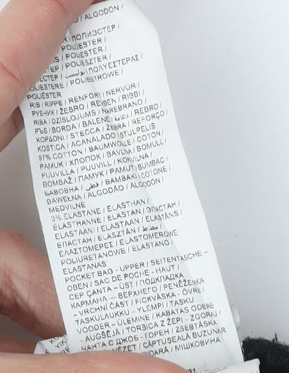 Puma Men's Black Joggers, Size L, Casual Comfort