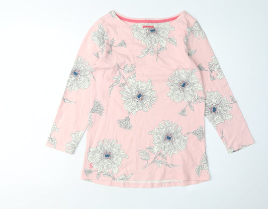 Womens UK Size XS Joules Pink Basic T-Shirt